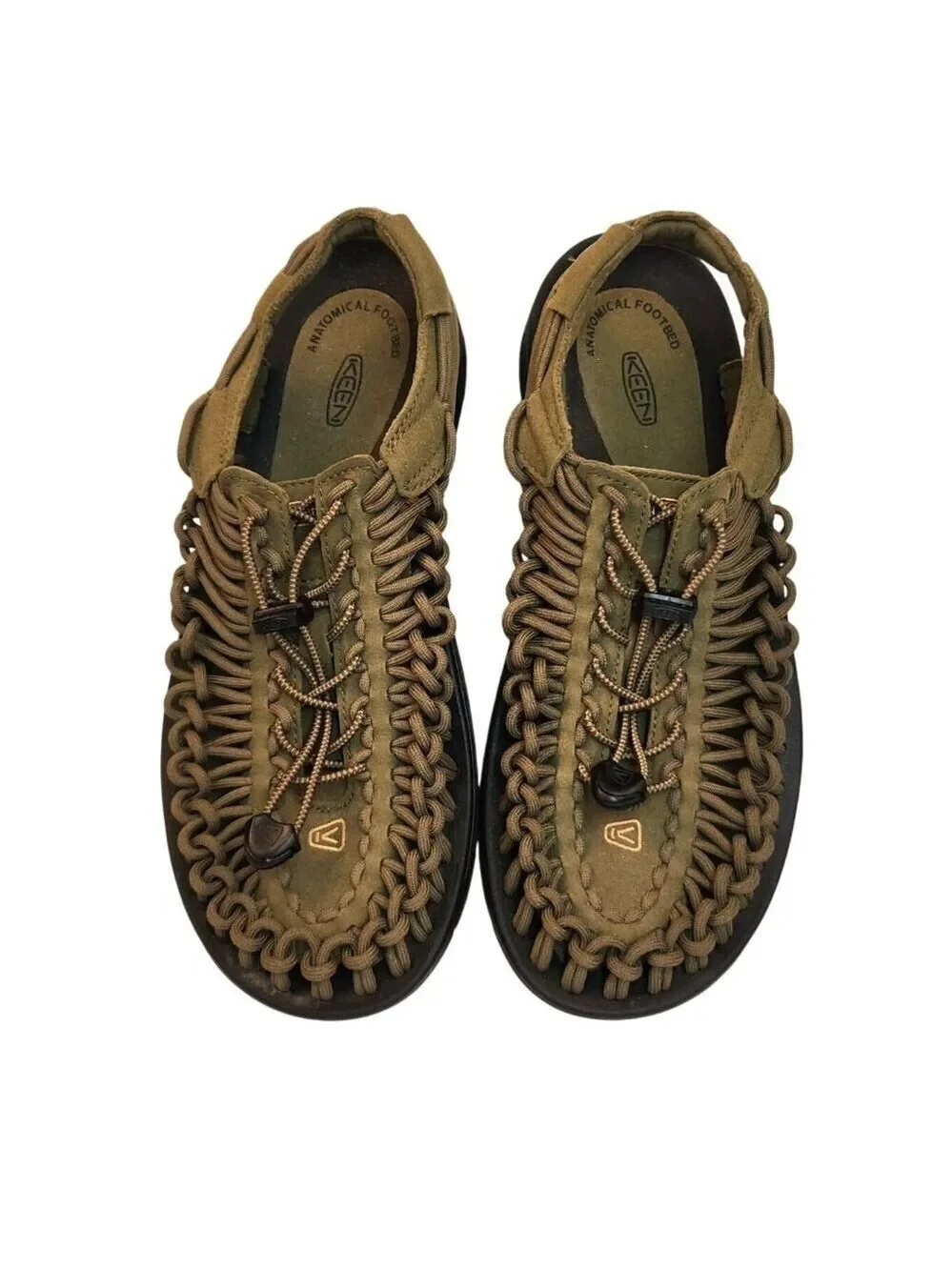 Keen Uneek Sandal Mens Size 8.5 US Army Green Shoes Breathable Outdoor